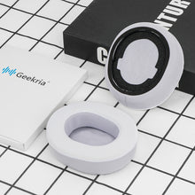 画像をギャラリービューアに読み込む, Geekria イヤーパッド Sport 特厚互換性 パッドスティールシリーズ SteelSeries Arctis Nova Pro Wireless/ Nova Elite ヘッドホンに対応 パッド イヤー / イヤーカップ 冷却ジェル(グレー/ホワイト)
