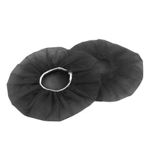 画像をギャラリービューアに読み込む, Geekria カバー 200個入(100ペア) ヘッドホンカバー 不織布 使い捨て イヤーパッドカバー ストレッチニット オーバーイヤー ヘッドホン MRI ヘッドセット用 劣化防止、防塵 (中 / ブラック)
