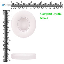 画像をギャラリービューアに読み込む, Geekria イヤーパッド QuickFit 互換性 パッド ビーツバイドクタードレ Beats Solo 4 Wireless On-Ear ヘッドホンに対応 パッド イヤー / イヤーカッププロテインレザー ( 雲ピンク )
