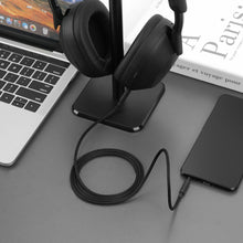 画像をギャラリービューアに読み込む, Geekria ケーブル ナイロン編組 互換性 オーディオコード ソニー Sony WH-1000XM6 WH-1000XM5 WH-1000XM4 WH-CH720N MDR-1000X ヘッドホンケーブル、3.5mm に適合する 1.2 m
