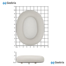 画像をギャラリービューアに読み込む, Geekria イヤーパッド 互換性 パッド ソニー Sony WH-1000XM6 Wireless Noise Canceling ヘッドホンに対応 パッド イヤー / イヤーカップ プロテインレザー (プラチナシルバー)
