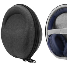 画像をギャラリービューアに読み込む, Geekria Shield ヘッドフォンケース、ソニー Sony WH-CH710N、スカルキャンディSkullcandy Hesh Evo、ゼンハイザー Sennheiser HD 450BT などのヘッドフォンに対応、交換用ハードシェル旅行用キャリーバッグ (ブラック)
