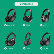 画像をギャラリービューアに読み込む, Geekria ケーブル 互換性 オーディオコード ボーズ Bose QuietComfort SE QC45 QC35II QC25 ヘッドホンケーブル、2.5mm に適合する インラインマイクと音量コントロール 1.2 m
