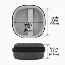 画像をギャラリービューアに読み込む, Geekria ハードシェルキャリングケース ボーズ Bose SoundLink Micro II Bluetoothスピーカー対応、ケーブル収納付きポータブルトラベルバッグ、キーチェーンフック付き保護ケース (ダークグレー)
