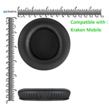 画像をギャラリービューアに読み込む, Geekria イヤーパッド QuickFit 互換性 パッド レイザー Razer Kraken Mobile ヘッドホンに対応 パッド イヤー / イヤーカップ ( プロテインレザー / ブラック )
