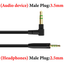 画像をギャラリービューアに読み込む, Geekria ケーブル 互換性 オーディオコード ゼンハイザー Sennheiser Momentum 4 Wireless, Momentum 2.0, HD1, HD 4.50 SE, HD 4.30G ヘッドホンケーブル、2.5mm に適合する (1.2m)
