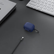 画像をギャラリービューアに読み込む, Geekria シリコン カバー 互換性 カバー アンカー Anker Soundcore C40i 対応 True Wireless Earbuds 充電ケースカバー 外装カバー キーホルダーフック付き、充電ポートアクセス可能 (青)
