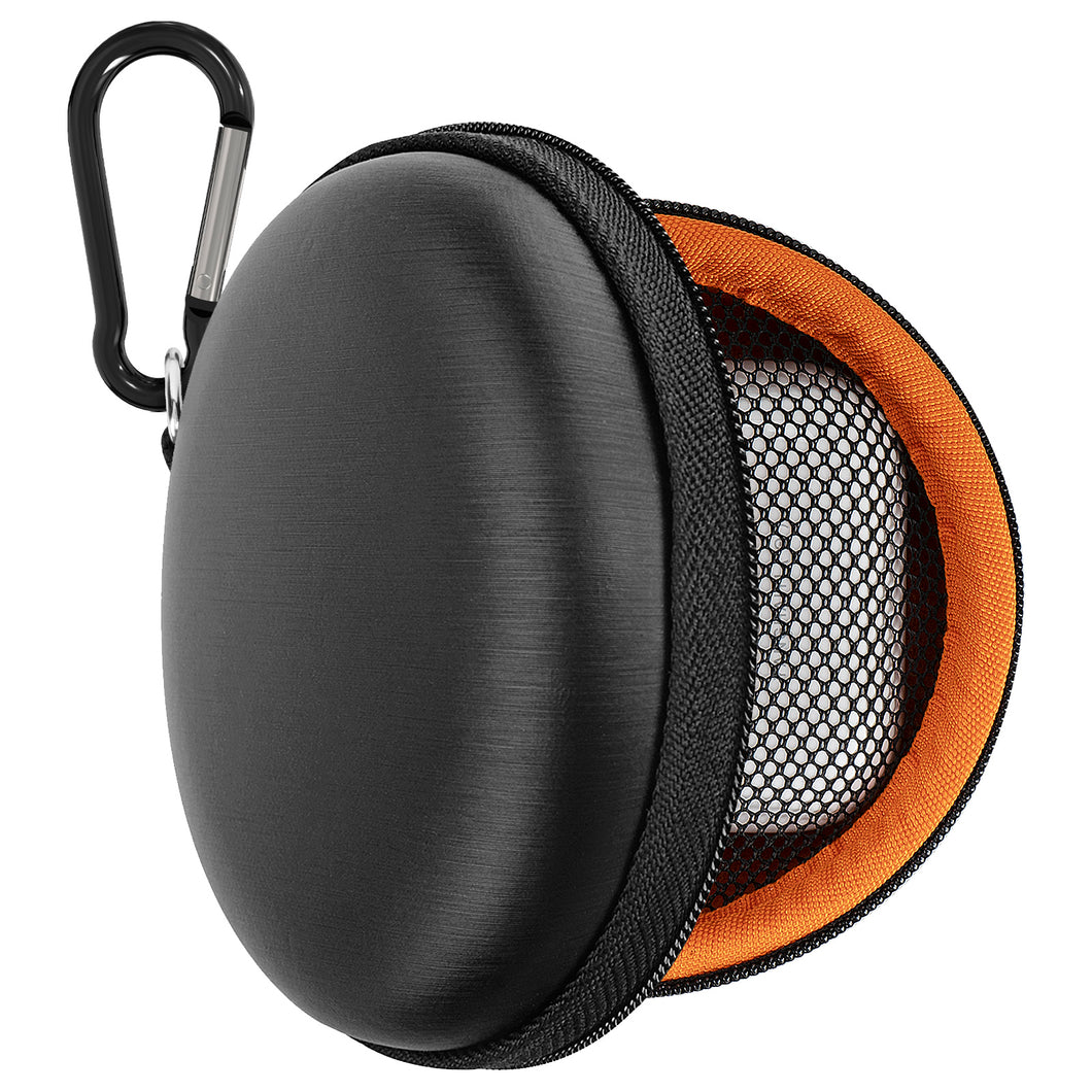 Geekria ケース Shield ヘッドホンケース 互換性 ハードケース 旅行用 ハードシェルケース ジェイバード Jaybird, ボーズ Bose SoundSport, ジャブラ Jabra, Powerbeats に対応 収納ポーチ付属 (ブラック)