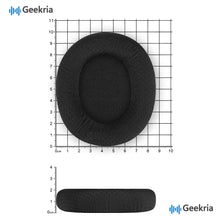 画像をギャラリービューアに読み込む, Geekria イヤーパッド Comfort 互換性 パッドソニー SONY MDR-7506, MDR-V6, MDR-V7, MDR-CD900ST ヘッドホンに対応 パッド イヤー / イヤーカップ メッシュファブリック (黒)
