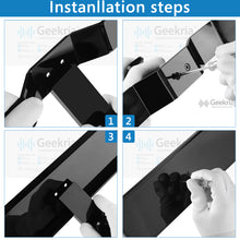 画像をギャラリービューアに読み込む, Geekria ヘッドホンスタンド アクリルです デュアル オンイヤー ヘッドホン、ゲームヘッドセット用の ホルダー, デスクディスプレイハンガー アーカーゲー AKG K845, ソニー Sony WH-1000XM4, ゼンハイザー Sennheiser, ジェイビーエル JBL と互換性 （黒です）
