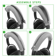 画像をギャラリービューアに読み込む, Geekria カバー 互換性 伸縮素材 ヘッドバンドカバー ボーズ Bose QuietComfort QC 15, QC 2 Headphones ヘッドホンに 対応 簡単に装着 工具不要
