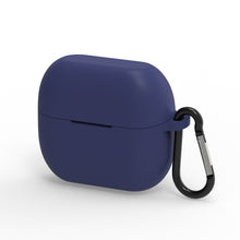 画像をギャラリービューアに読み込む, Geekria シリコン カバー 互換性 カバーサムスン SAMSUNG Galaxy Buds 3/Galaxy Buds3 Pro対応 True Wireless Earbuds 充電ケースカバー 外装カバーキーホルダーフック付き、充電ポートアクセス可能（青）
