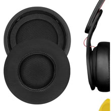 画像をギャラリービューアに読み込む, Geekria QuickFit イヤーパッド 互換性 パッド モンスター Monster ビート Beats MIXR ヘッドホンに対応 イヤパッド/イヤークッション/イヤーカップ ( プロテインレザー / ブラック)
