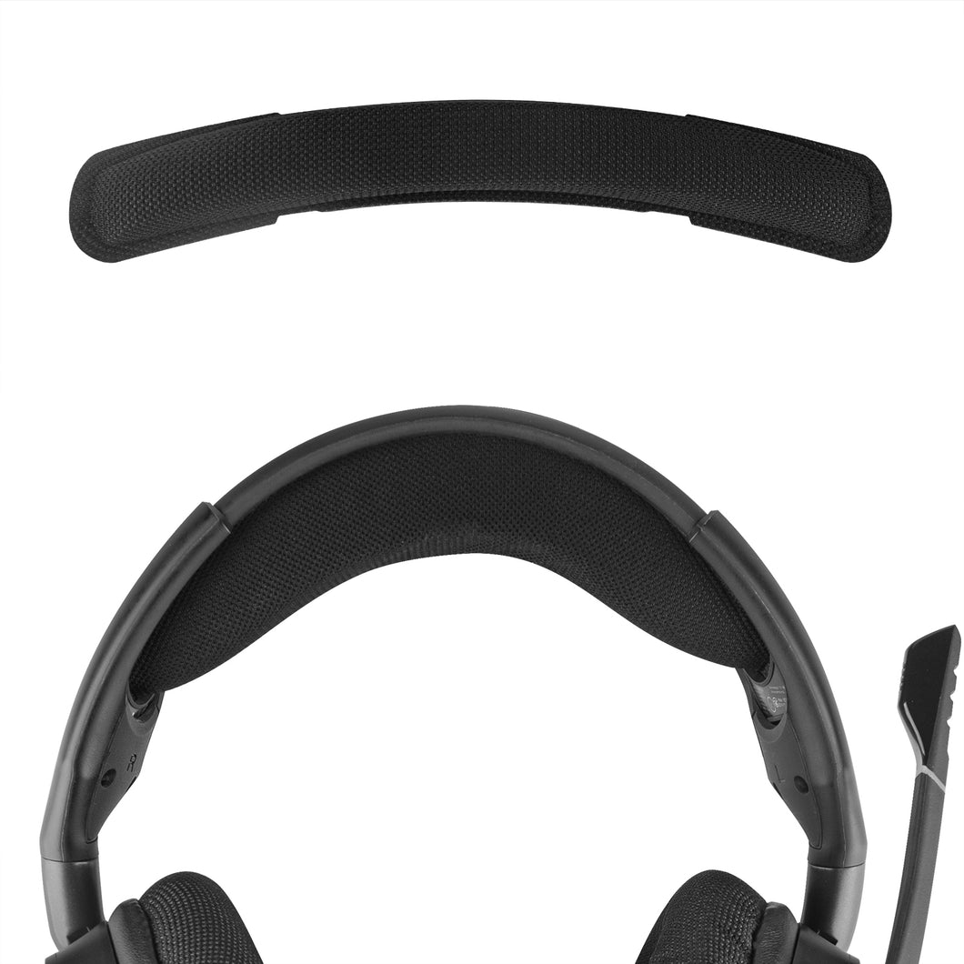 Geekria ヘッドバンド 互換性 ヘッドホンヘッドバンド メッシュ生地 パッド コルセア Corsair Void RGB Elite, Void Pro RGB, Void Pro, Void 対応 交換用 (ブラック)