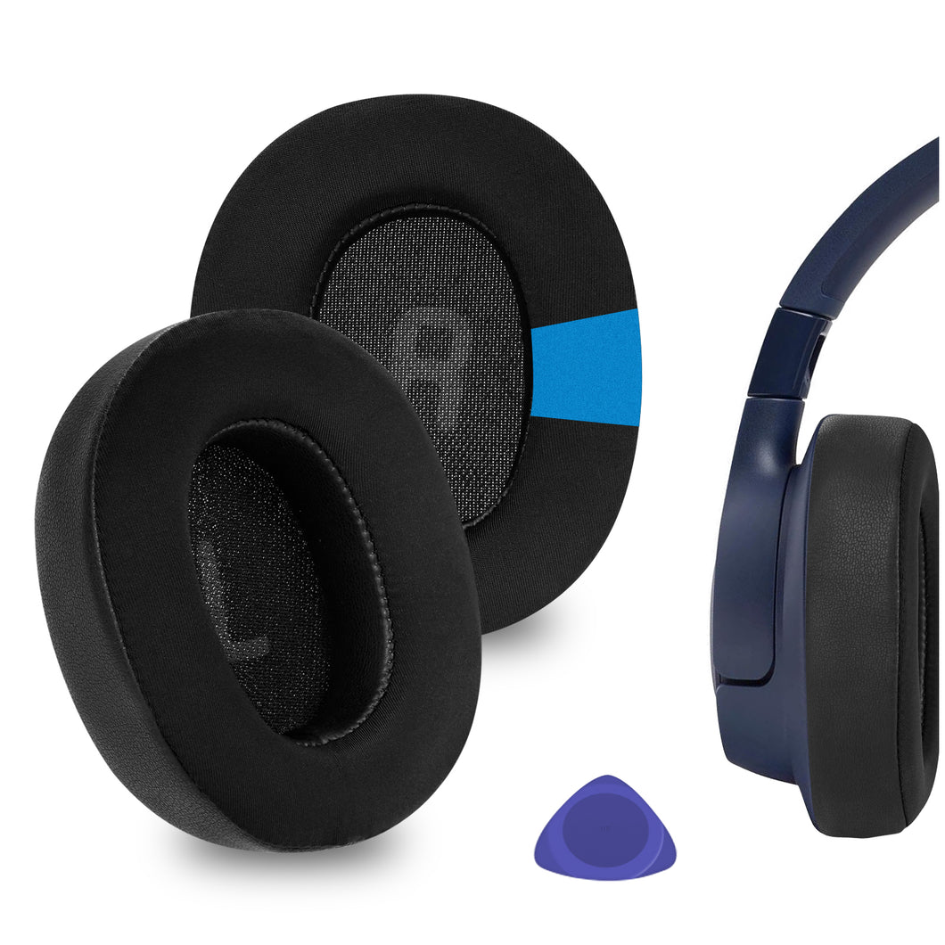 Geekria イヤーパッド Sport 互換性 パッド ジェイビーエル JBL Tune 700BT/750BTNC/710BT/720BT/760NC/770NC Wireless ヘッドホンに対応 パッド イヤー / イヤーカップ冷却ジェル (黒)