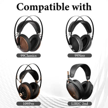 画像をギャラリービューアに読み込む, Geekria Apollo 銀メッキ銅アップグレードオーディオケーブル、Meze Audio 99 Classics シリーズ、109 PRO、LIRIC 2、LIRIC、4.4mm からデュアル 3.5mm 交換用コードに対応 (4.9 フィート / 1.5 m / シルバー)
