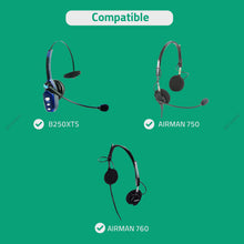 画像をギャラリービューアに読み込む, Geekria イヤーパッド Comfort 互換性 パッド TELEX AIRMAN 750, 760, Vxi BlueParrott B250-XTS, B250XTS ヘッドホンに対応 パッド イヤー / イヤーカップ メモリーフォーム (黒)
