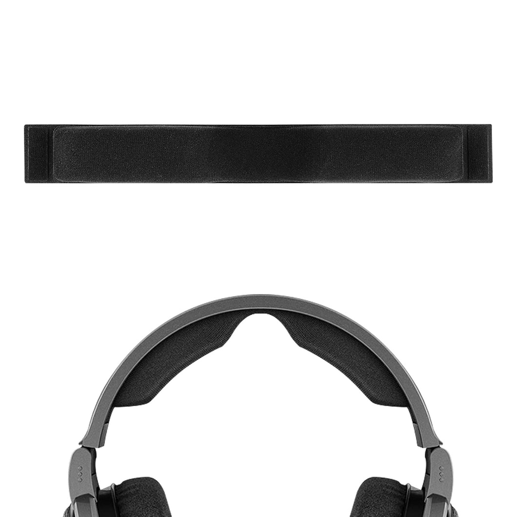 Geekria ヘッドバンド 互換性 ヘッドホンヘッドバンド メッシュ生地 パッド ゼンハイザー Sennheiser HD650, HD660 S, HD 660S2 対応 交換用 (ブラック)