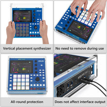 画像をギャラリービューアに読み込む, Geekria アクリル製保護カバー・防塵カバー Akai Professional MPC One G2用丨Akai Professional MPC One+と互換性あり。マグネット式の開閉、効果的な防塵、アクリル製
