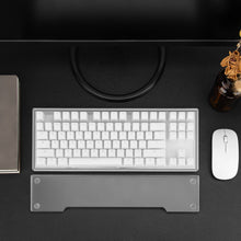 画像をギャラリービューアに読み込む, Geekria アクリル TKL キーボード リストレスト、80% レイアウト 87 キー メカニカル ゲーミング キーボード用。人間工学に基づいた設計でタイピングが簡単で痛みを軽減。レイザー Razer TKL キーボード、ロジクール Logicool TKL キーボードに対応 (フロスト)
