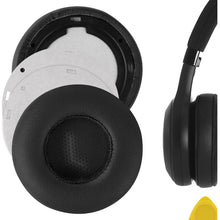 画像をギャラリービューアに読み込む, Geekria イヤーパッド QuickFit 互換性 パッド ジェイビーエル JBL E35, E45bt, E45, C45BT ヘッドホンに対応 パッド イヤー / イヤーカップ (プロテインレザー/ ブラック)

