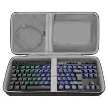 画像をギャラリービューアに読み込む, Geekria Tenkeyless TKL キーボードとマウスのコンボ ハードシェル旅行用キャリングバッグ 80% 87 キーコンピュータ メカニカルゲーミングキーボード、CORSAIR K70 RGB TKL、CORSAIR K63と互換性があります。
