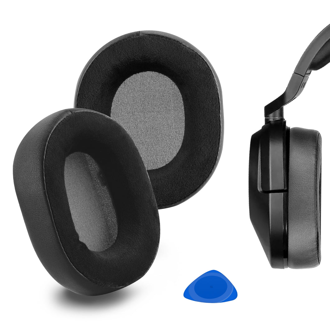 Geekria イヤーパッド Comfort 互換性 パッド コルセア Corsair HS55, HS65 ヘッドホンに対応 パッド イヤー / イヤーカップ (ハイブリッドベロア / 黒)