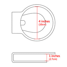 画像をギャラリービューアに読み込む, Geekria アクリル ウォール マウント 2022 Echo Dot 第 5 世代/第 4 世代、第 5 世代、LED クロック &amp; Alexa に対応、スピーカー スタンド安定プロテクター (クリア)
