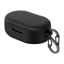 画像をギャラリービューアに読み込む, Geekria シリコン カバー 互換性 カバー JBL Quantum TWS 対応 True Wireless Earbuds 充電ケース充電ケースカバー 外装カバー キーホルダーフック付き、充電ポートアクセス可能 (Black)
