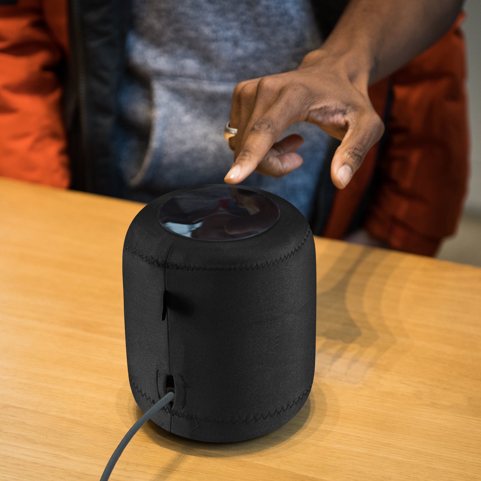 Geekria Lycra スピーカー カバー アップル Apple HomePod 2/1