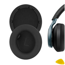 画像をギャラリービューアに読み込む, Geekria イヤーパッド QuickFit 互換性 パッド アンカー Anker Soundcore Space One ヘッドホンに対応 パッド イヤー / イヤーカップ プロテインレザー (黒)
