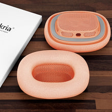 画像をギャラリービューアに読み込む, Geekria イヤーパッド Comfort 互換性 パッド アップル AirPods MAX (A2096), AirPods MAX2 (A3184) ヘッドホンに対応 パッド イヤー / イヤーカップ (メッシュファブリック/オレンジ)
