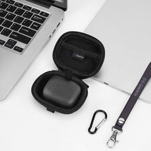 画像をギャラリービューアに読み込む, Geekria シールド イヤホン ケース サウンドコア Soundcore Life P3, P40i, P30i, P20i, C30i, Liberty 4, Liberty 3 Pro, Liberty Air 2完全ワイヤレス イヤホンと互換性あり、交換用ハードシェル トラベル キャリング バッグカラビナ クリップ付き(黒)
