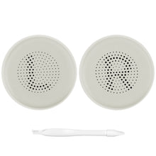 画像をギャラリービューアに読み込む, Geekria イヤーパッド QuickFit 互換性 パッド JLab Go Lux ANC Wireless ヘッドホンに対応 パッド イヤー / イヤーカップ ( プロテインレザー/クラウドホワイト)
