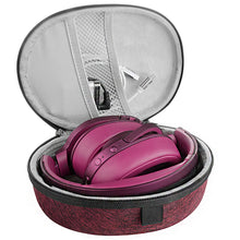 画像をギャラリービューアに読み込む, Geekria ケース Sheild ヘッドホンケース 互換性 ハードケース 旅行用 ハードシェルケース ソニー Sony WH-XB900N, WH-H910N, WHH900N, WH-1000XM4, WH-1000XM3 ヘッドホンに対応 収納ポーチ付き (ディープレッド)
