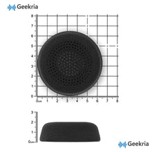 画像をギャラリービューアに読み込む, Geekria イヤーパッド Comfort 互換性 パッド ロジクール Logitech Zone Wired (981-000871), Zone 750 (981-001229) ( Not Compatible with Zone Wireless ) ヘッドホンに対応 パッド イヤー / イヤーカップメッシュファブリック(黒)
