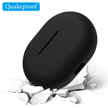 画像をギャラリービューアに読み込む, Geekria シリコン カバー 互換性 カバー HUAWEI Freebuds Pro 対応 True Wireless Earbuds 充電ケース充電ケースカバー 外装カバーフロントLED可視 、充電ポートアクセス可能 (Black)
