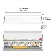 画像をギャラリービューアに読み込む, Geekria キーボード カバー ケース 互換品 EPOMAKER TH80 SE ガスケット 75%レイアウト/Glorious Gaming - GMMK PRO 75% ゲーミングキーボード 透明アクリルカバー 保護カバー
