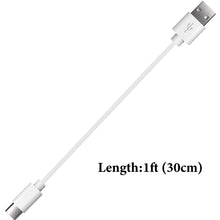 画像をギャラリービューアに読み込む, Geekria 充電ケーブル 互換性 Type-C 充電コード USB to USB-C ソニー Sony LSPX-S3, SRS-XB100, SRS-XB43, SRS-XB33, SRS-XB23, SRS-XB13 に対応 (白/30cm 2個)
