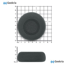画像をギャラリービューアに読み込む, Geekria, 交換用イヤーパッド，Logitech Zone 有線 (981-000871),Zone 750 (981-001229) ヘッドホンと互換性あり，Zone Wireless は非対応，イヤークッション，チタン
