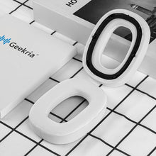 画像をギャラリービューアに読み込む, Geekria イヤーパッド Sport 互換性 パッド Bowers &amp; Wilkins B&amp;W Px8, Px7 S2 ( Do Not Fit Px7, Px7S2e)ヘッドホンに対応 パッド イヤー / イヤーカップ 冷却ジェル (白)
