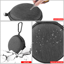 画像をギャラリービューアに読み込む, Geekria ケース Sheild ヘッドホンケース 互換性 ハードケース 旅行用 ハードシェルケース ファーウェイ HUAWEI FreeBuds 3 FreeBuds 6i FreeClip に対応 収納ポーチ付き (ダークグレー)
