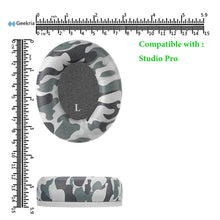 画像をギャラリービューアに読み込む, Geekria イヤーパッド SNAP マグネチック 互換性 パッド ビーツバイドクタードレ Beats Studio Pro ヘッドホンに対応 パッド イヤー / イヤーカップ プロテインレザー (迷彩, 1組)
