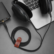 画像をギャラリービューアに読み込む, Geekria オーディオケーブル、ゼンハイザー Sennheiser HD 600、HD 650、HD 660S2、HD 6XX ヘッドホンケーブル対応、3.5mm (1/8&#39;&#39;) から 2Pin 編組ナイロン交換用コード、6.35mm から 3.5mm アダプター付き (4.9 フィート / 1.5 m)
