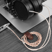 画像をギャラリービューアに読み込む, Geekria 4.4mm バランスケーブル、HIFIMAN SUSVARA UNVEILED、SUNDARA HE4XX 400i HE1000V2、Denon AH-D600 AH-D7200、5N OCC 編組銀メッキオーディオコード対応 (4.4mm からデュアル 3.5mm オス/4.9 フィート)
