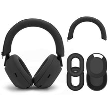 画像をギャラリービューアに読み込む, Geekria シリコンイヤホンスリーブカバー シリコンカバー キット 適合する ソニー Sony WH-1000XM5, WH1000XM5 Wireless ヘッドホンに対応/交換用 保護カバー シリコンカバー シリコンケース スクラッチプロテクションケース イヤピースカバー ヘッドセットスピーカースキンプロテクター（ブラック）
