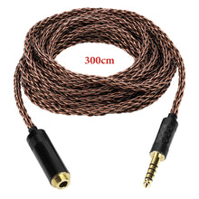 画像をギャラリービューアに読み込む, Geekria アポロ Apollo 6NOCC 4.4mmバランス ケーブル シングル クリスタル 銅 アップグレード 延長ケーブル 4.4mm オス - メス 交換用 ヘッドホン コード (9.8ft / 3m)
