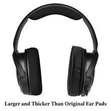 画像をギャラリービューアに読み込む, Geekria イヤーパッド Sport 互換性 パッド コルセア Corsair HS35, HS40, HS45 ヘッドホンに対応 パッド イヤー / イヤーカップ ( 冷却ジェル / ブラック )
