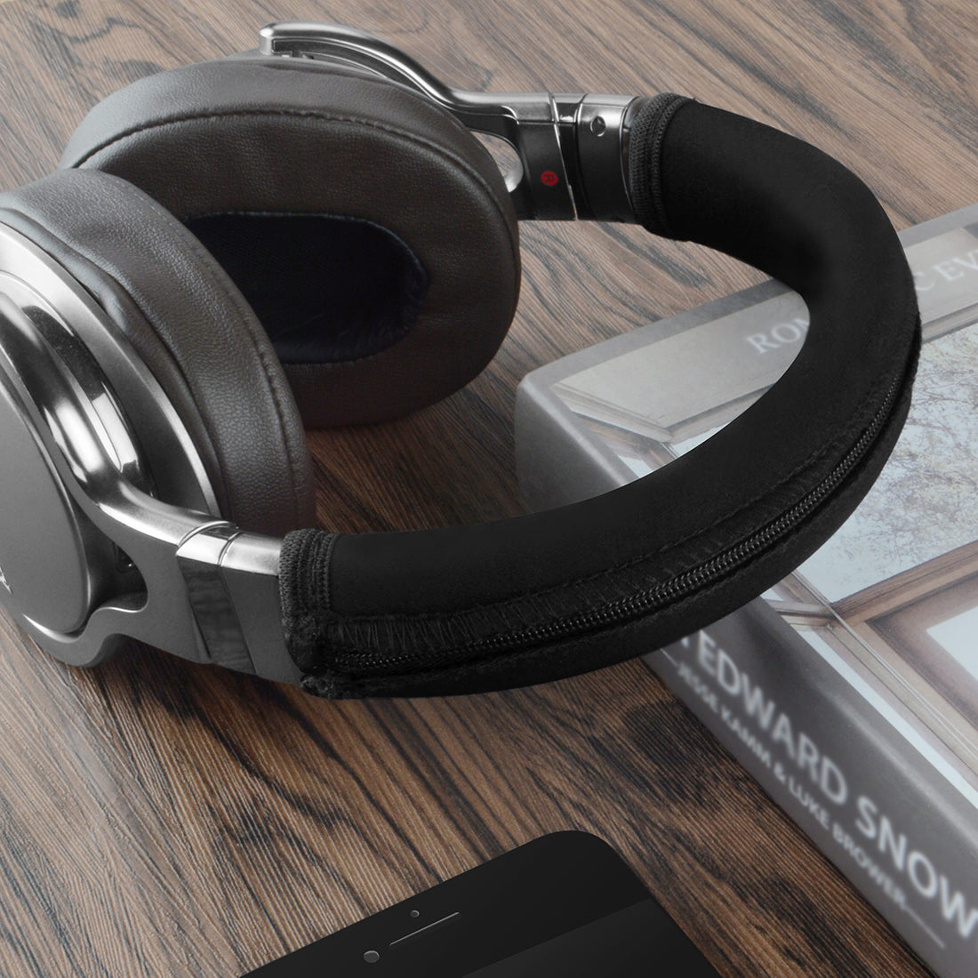 Geekria カバー 互換性 伸縮素材 ヘッドバンドカバー Sony MDR1A