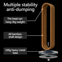 画像をギャラリービューアに読み込む, Geekria ヘッドホンスタンド 木製| アルミニウム合金 オーバーイヤーヘッドホン、ゲームヘッドセット用の ホルダー, デスクディスプレイハンガー頑丈なヘビーベースソニー Sony, ボーズ Bose, シュア Shure, ジャブラ Jabra, ジェイビーエル JBL, アーカーゲー AKG と互換性（くるみ）
